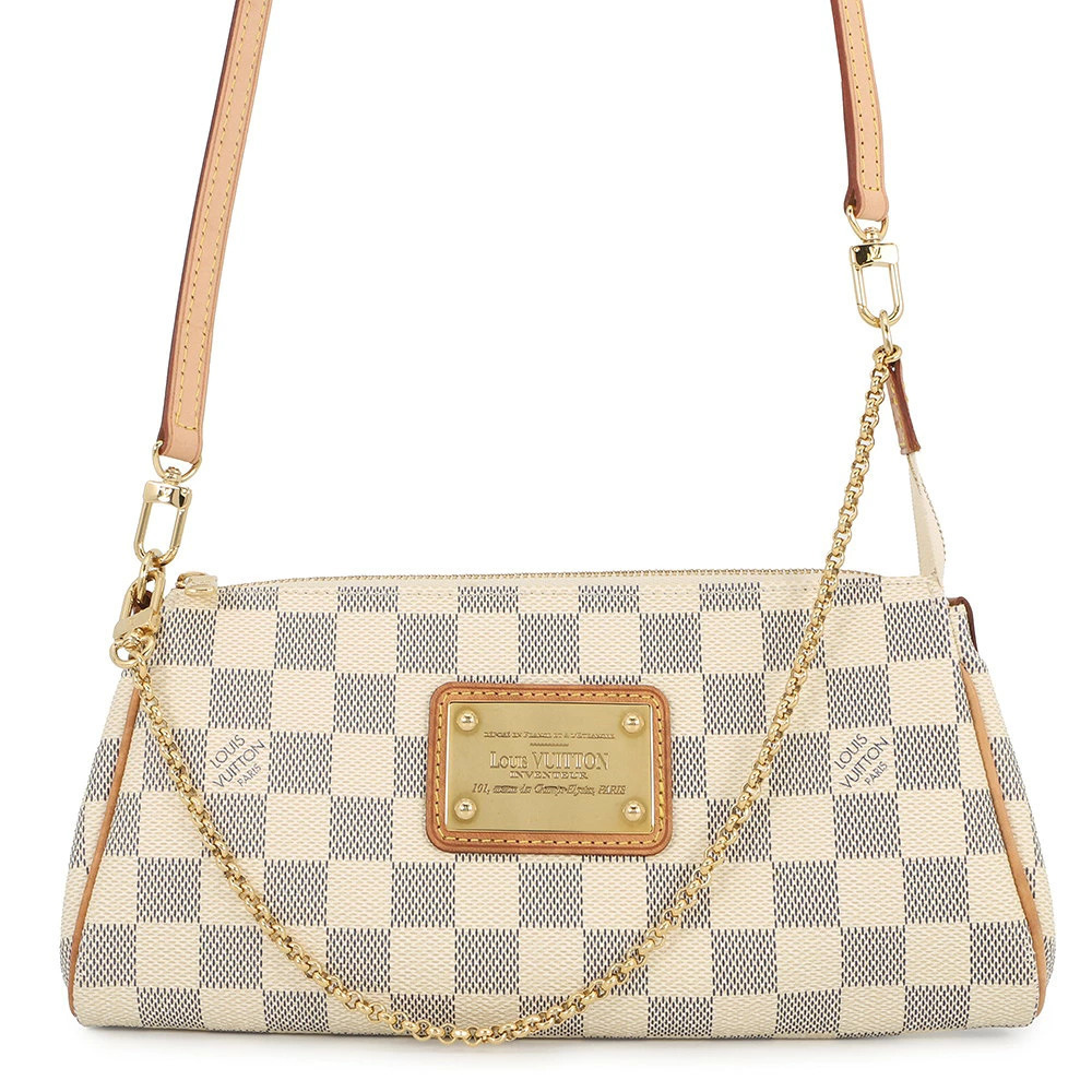 Louis Vuitton Damier Azur White Eva Shoulder Bag